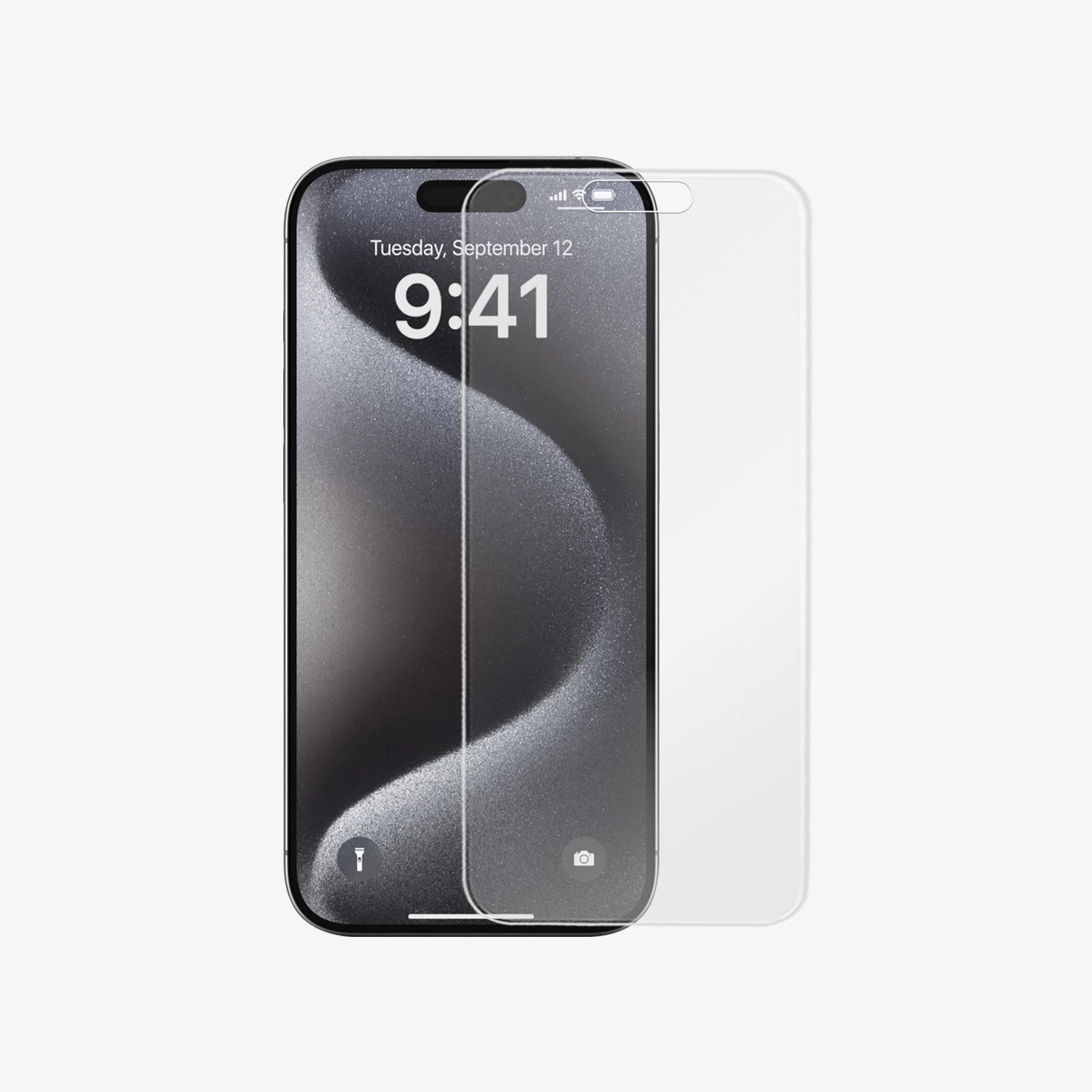 Protector de pantalla para Apple iPhone 15 Pro Max, Vidrio