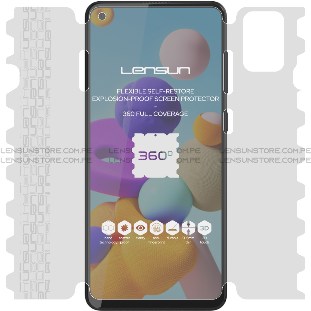 Lensun Matte Shield Protector de Pantalla Completa iPhone 14 Pro – Lensun  Oficial