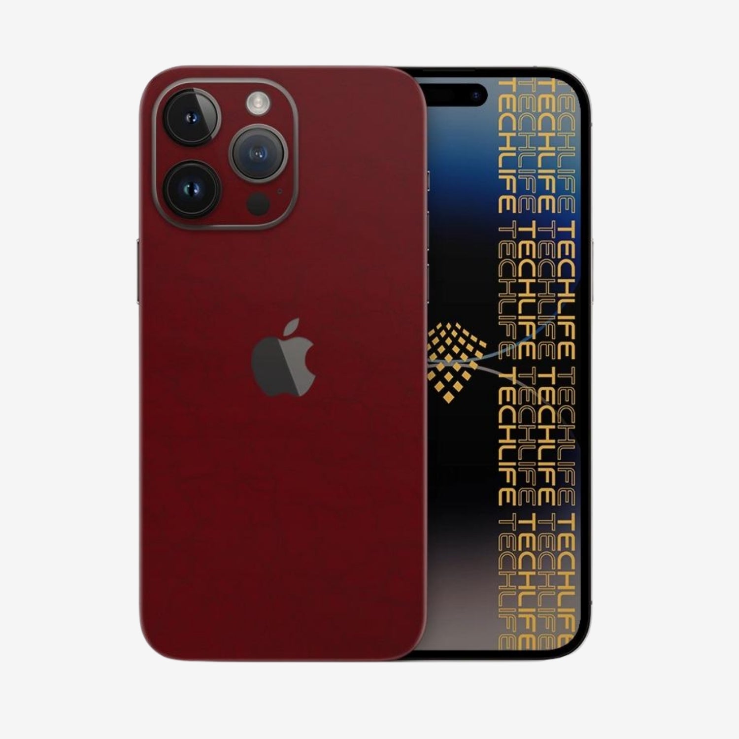 Skin Premium Cocodrilo Rojo iPhone 15 Pro