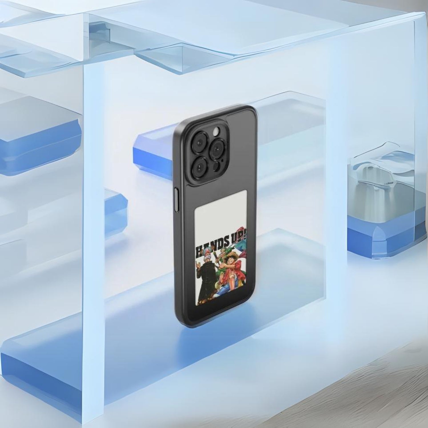 Funda Case Personalizado Tinta Electronica ilimitada NFC para iPhone 15 Pro