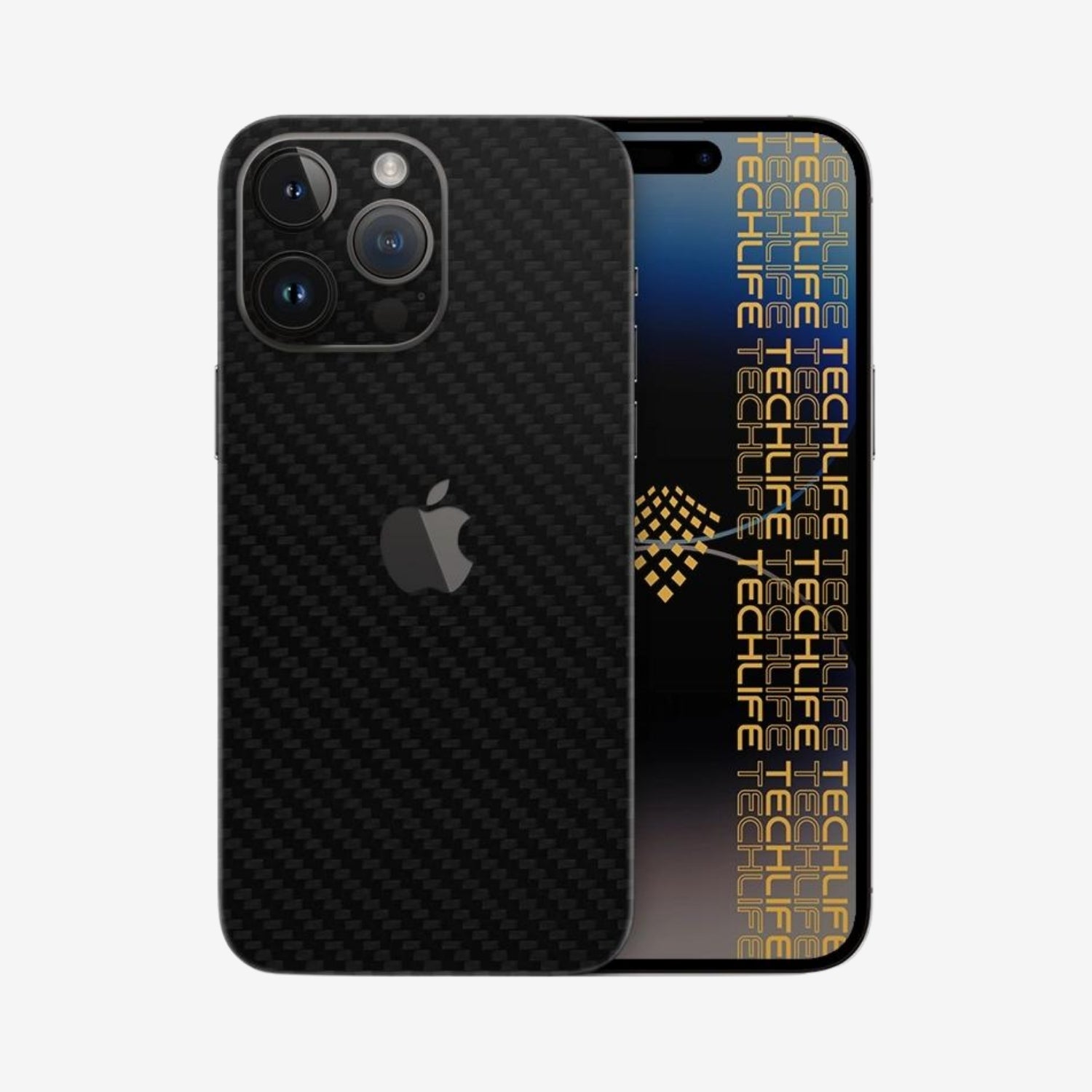 Skin Premium Carbono Negro iPhone 14 Pro