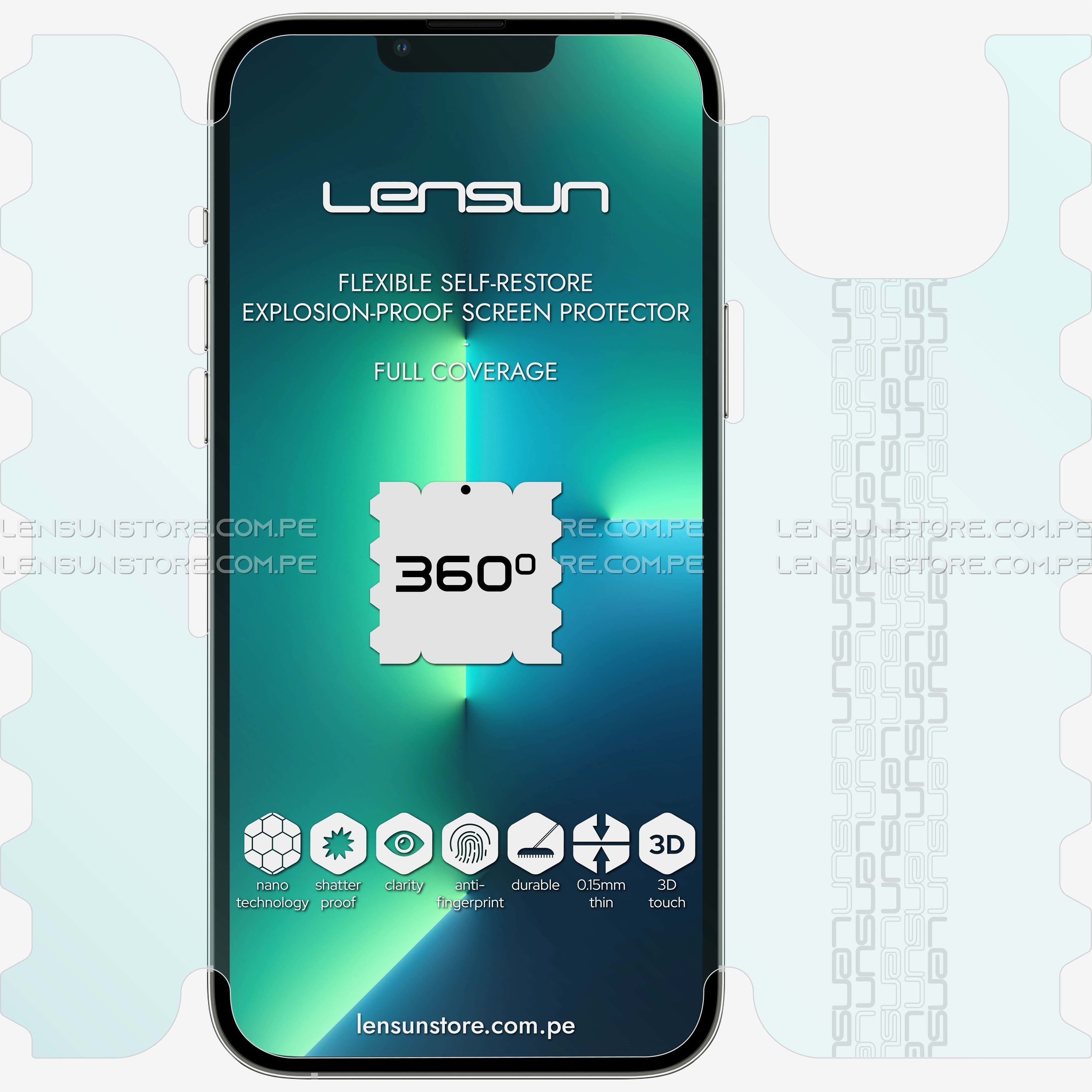 Lámina 360 Lensun - iPhone 13 Pro Max