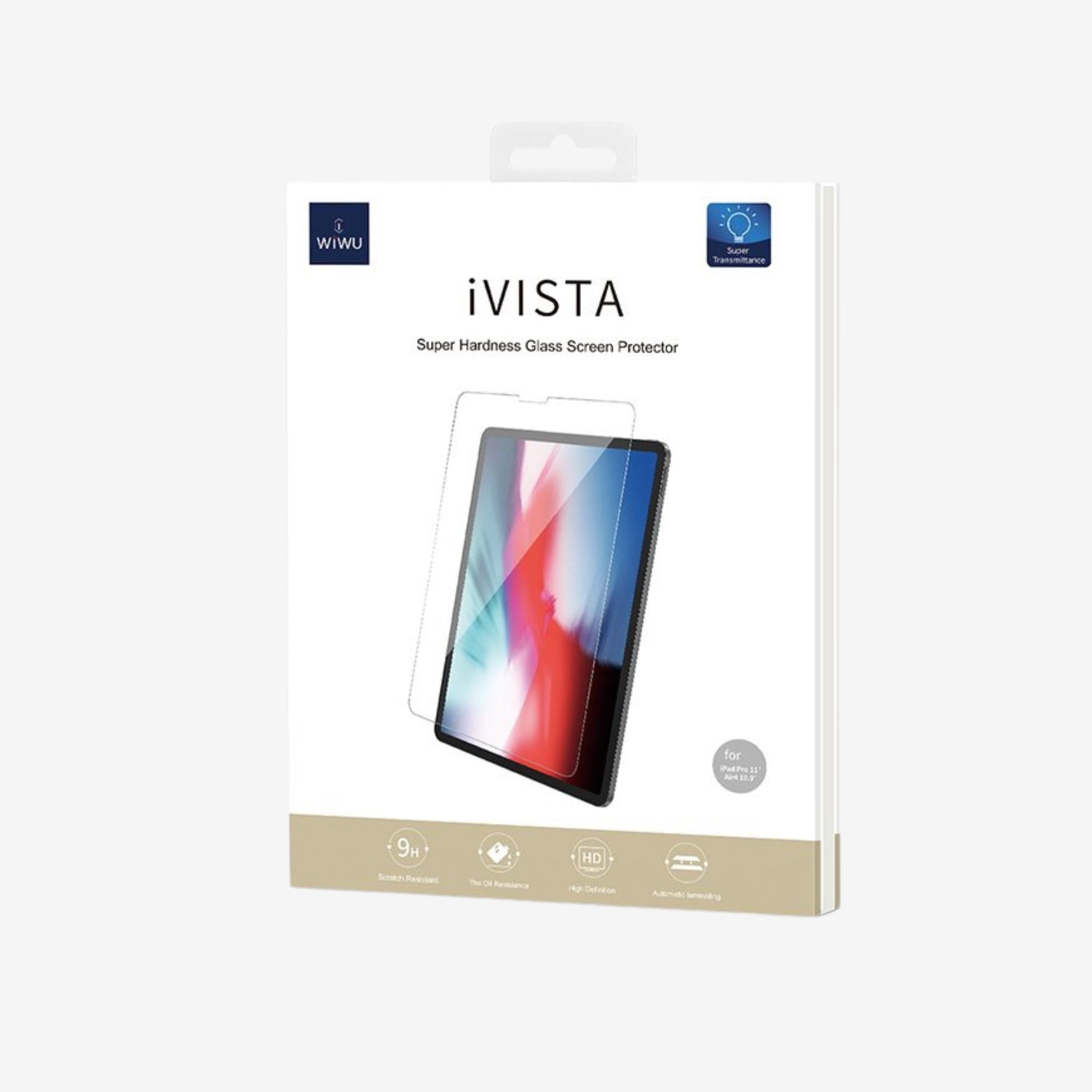 Protector de Pantalla iVista Vidrio Templado HD iPad Pro