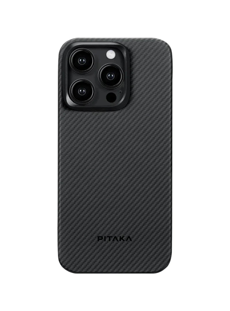 MagEZ Case 4 para iPhone 15 Plus - 600D Black/Grey (Twill)