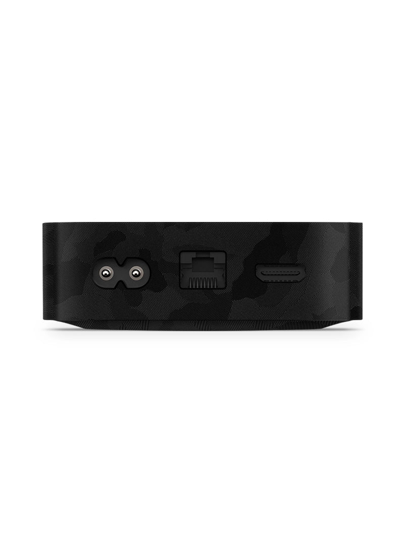 Skin Premium Camuflaje Espectro Negro Apple TV 4K - 3G + Control