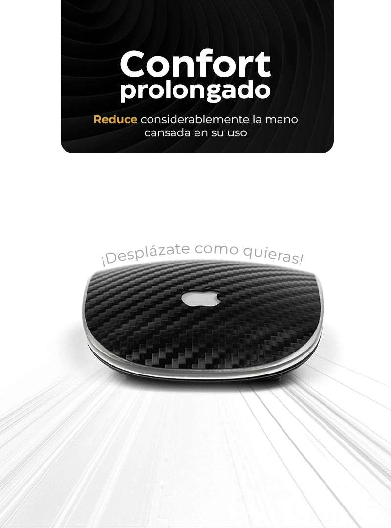 Skin Premium Fibra de Carbono Negro Magic Mouse