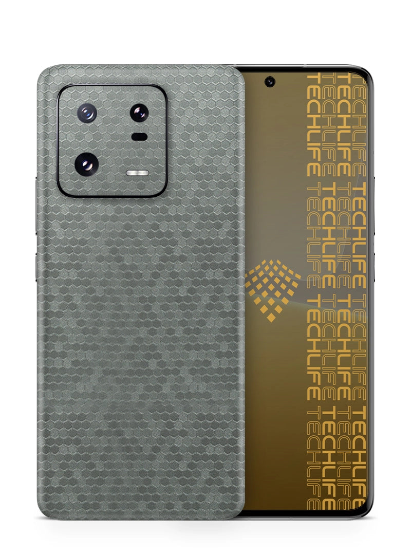 Skin Premium Titanium 3D Honeycomb para Xiaomi Mi 13