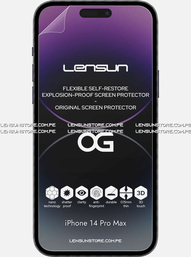 Lensun Protector OG para iPhone 15 Pro Max
