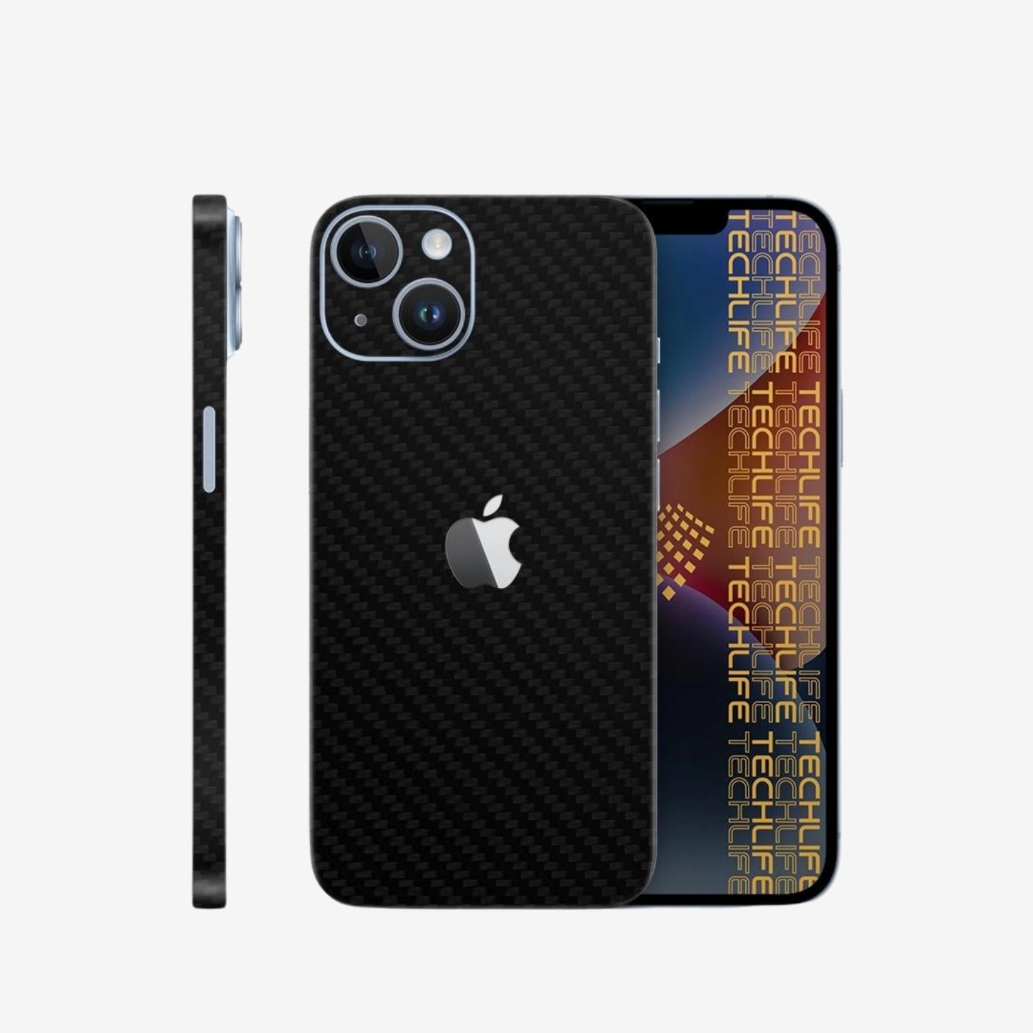 Skin Premium Carbono Negro iPhone 15