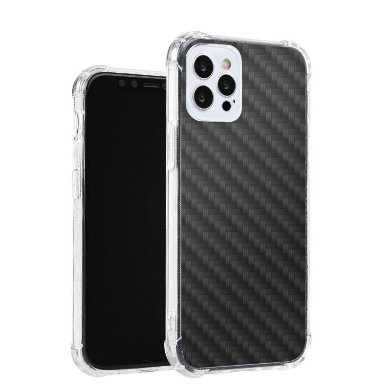 Case Airbag Lensun Carbono Antishock - iPhone 12 Pro