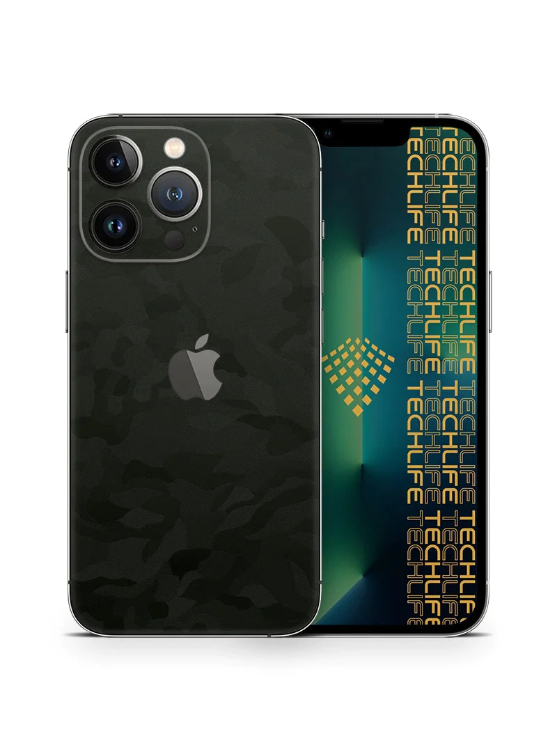 Skin Premium Camuflaje Comando Oscuro iPhone 12 Pro