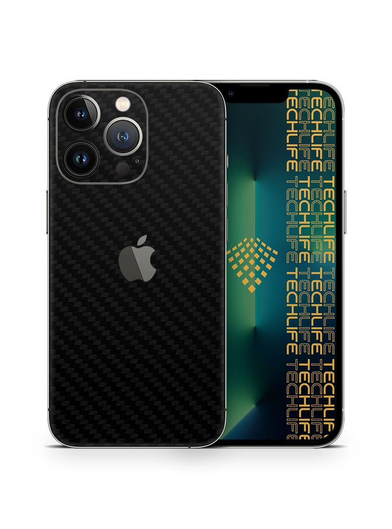 Skin Premium Carbono Negro iPhone 13 Pro
