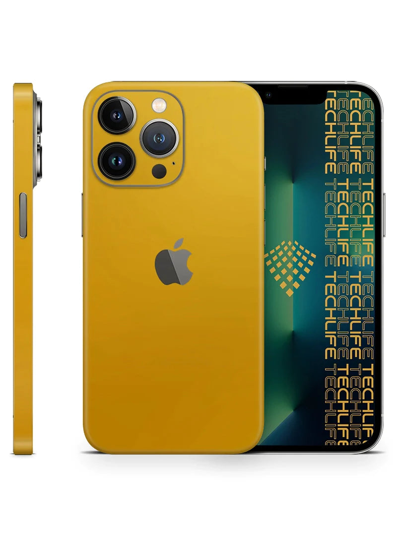 Skin Premium Color Amarillo Brillante iPhone 12 Pro