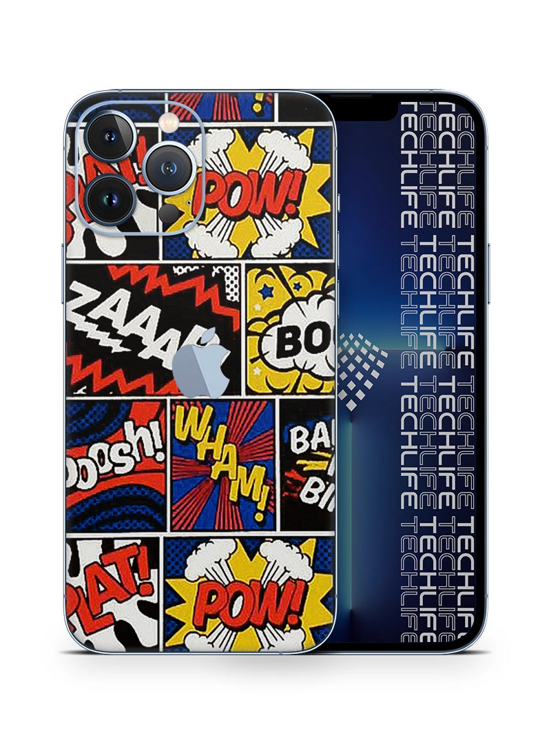Skin Silver Pow iPhone 13 Pro Max
