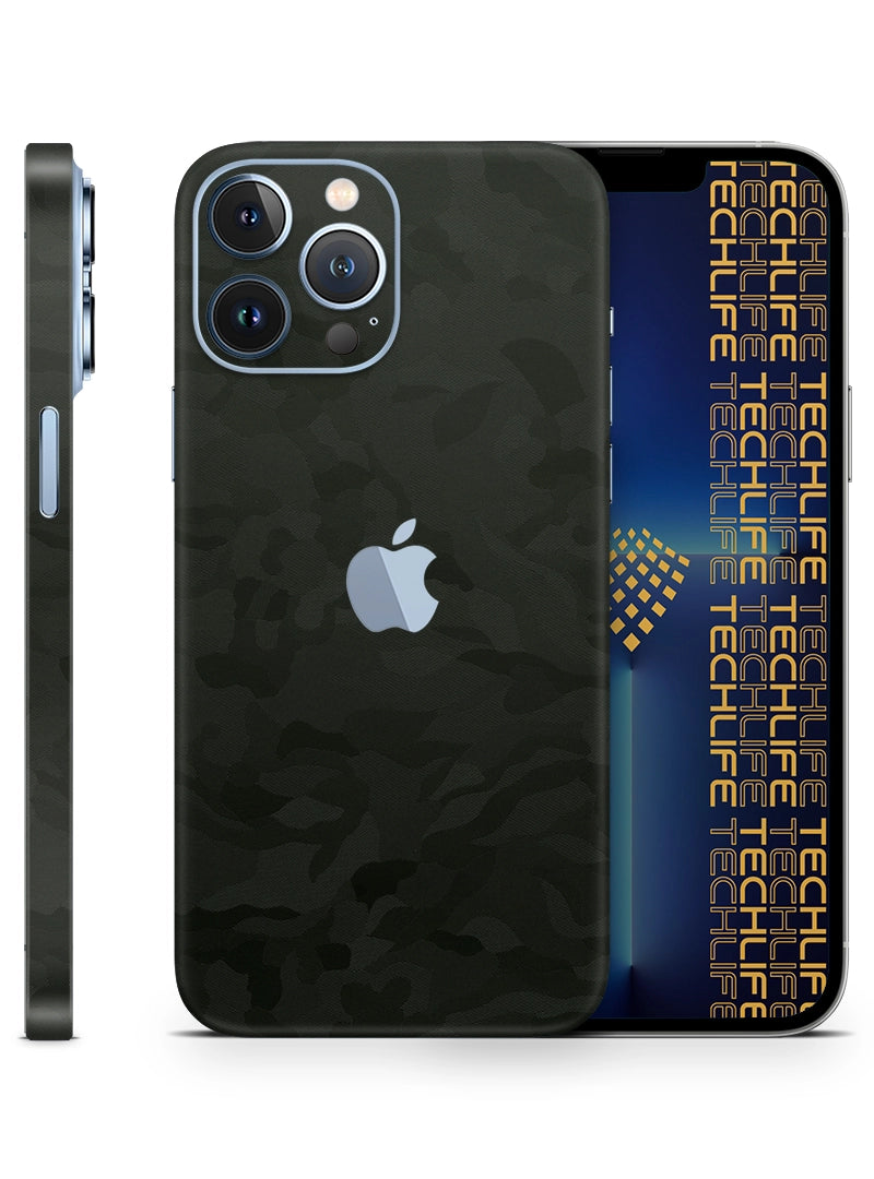 Skin Premium Camuflaje Comando Oscuro iPhone 13 Pro Max