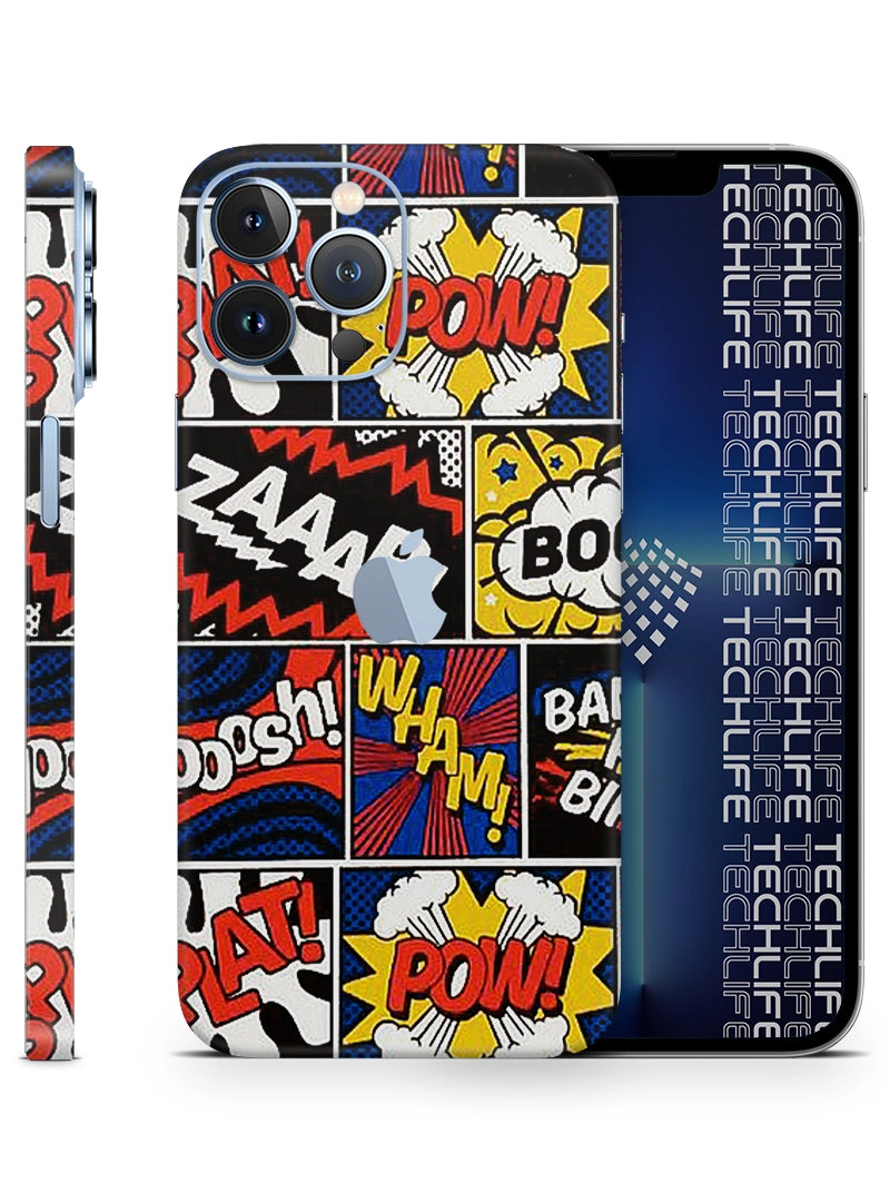 Skin Silver Pow iPhone 13 Pro Max