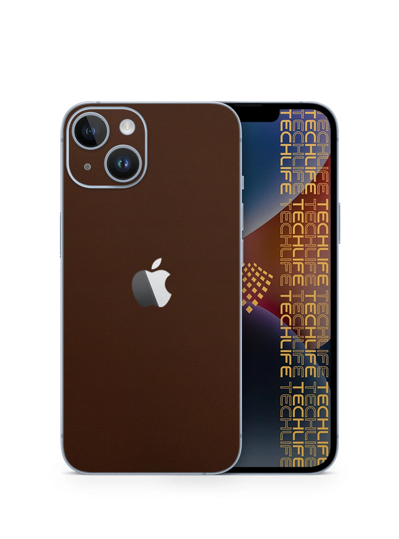 Skin Premium Cuero Granito iPhone 14