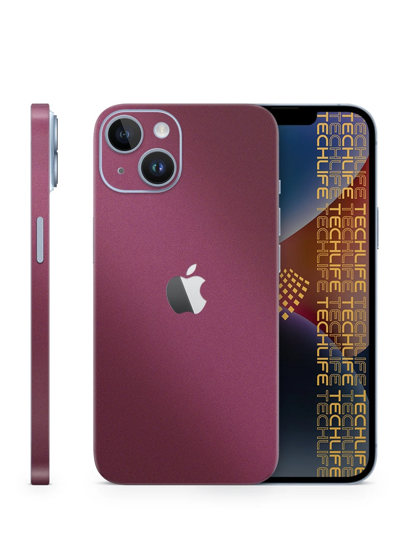 Skin Premium Algodon Guinda iPhone 14