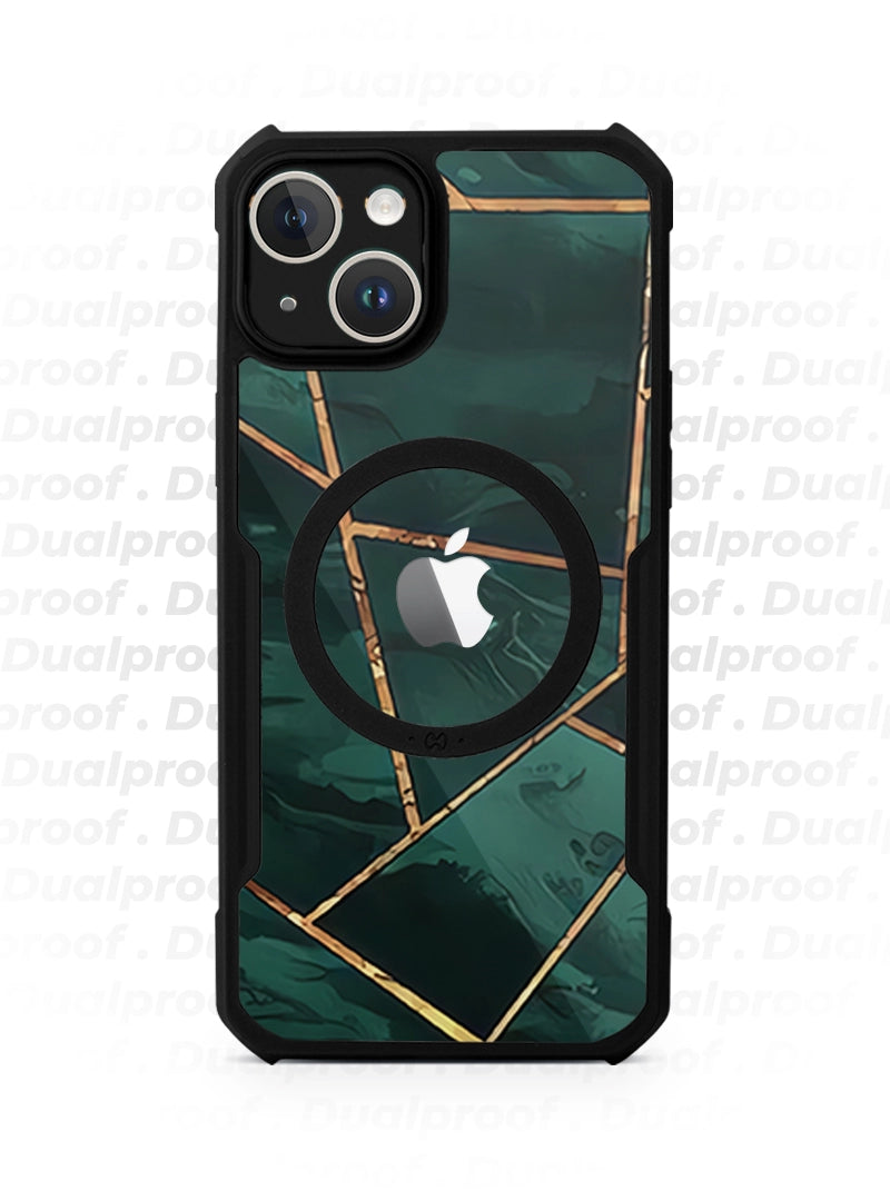 Case Antishock Dualproof iPhone 14 Plus - Escencia Esmeralda