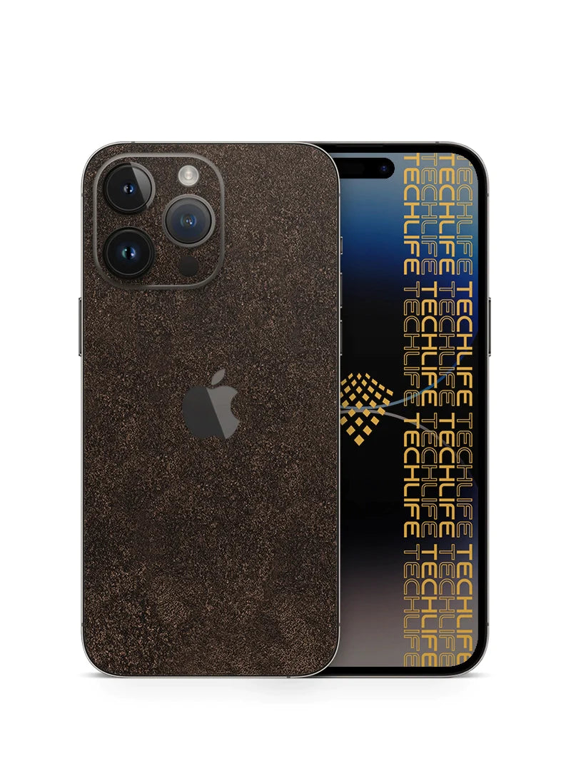 Skin Premium Piedra Bronce iPhone 15 Pro