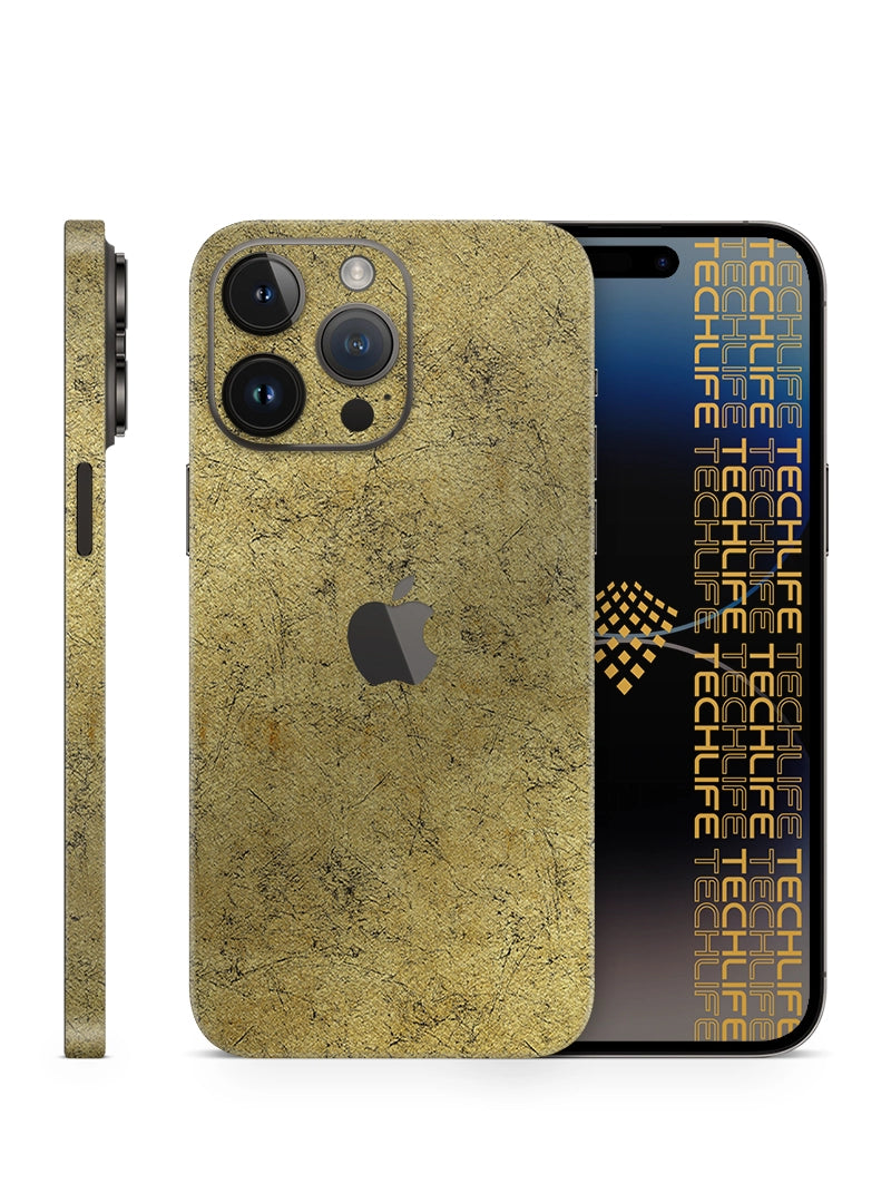 Skin Premium Metal Brass iPhone 15 Pro