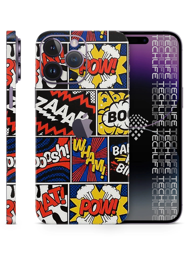Skin Silver Pow iPhone 14 Pro Max