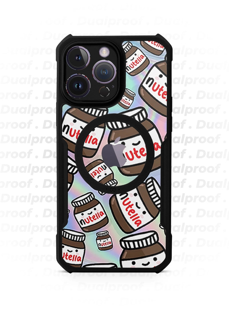 Case Antishock Dualproof  iPhone 14 Pro Max - Choco Chic