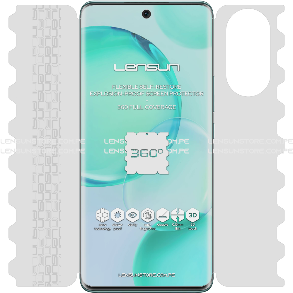 Lámina 360 Lensun - Huawei Honor 50