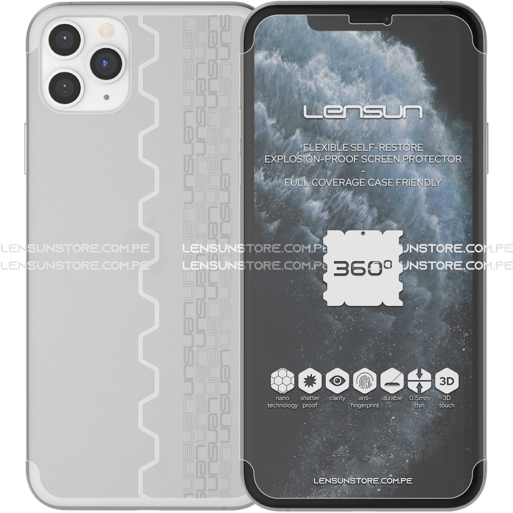 Lensun Protector 360° para iPhone 11 Pro Max