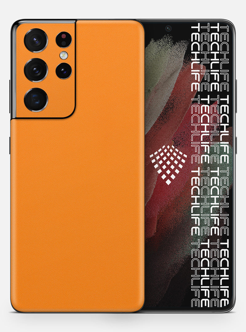 Skin Color Orange para Galaxy S21 Ultra