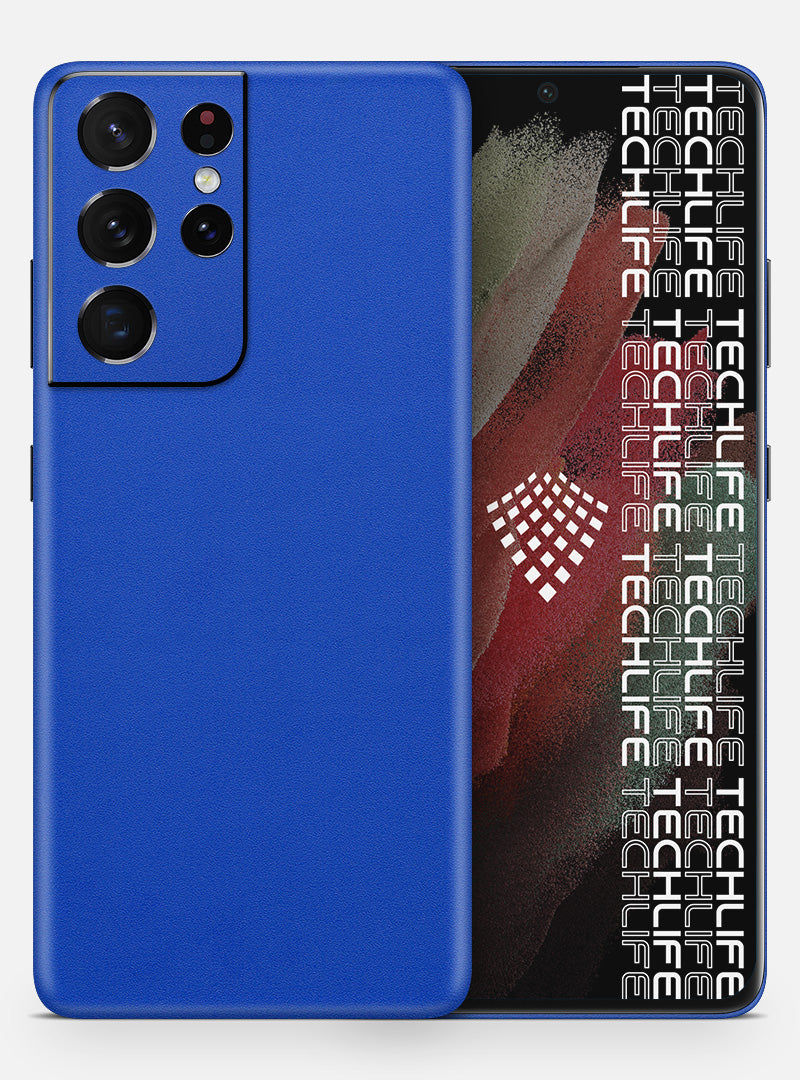 Skin Premium Color Azul Galaxy S21 Ultra