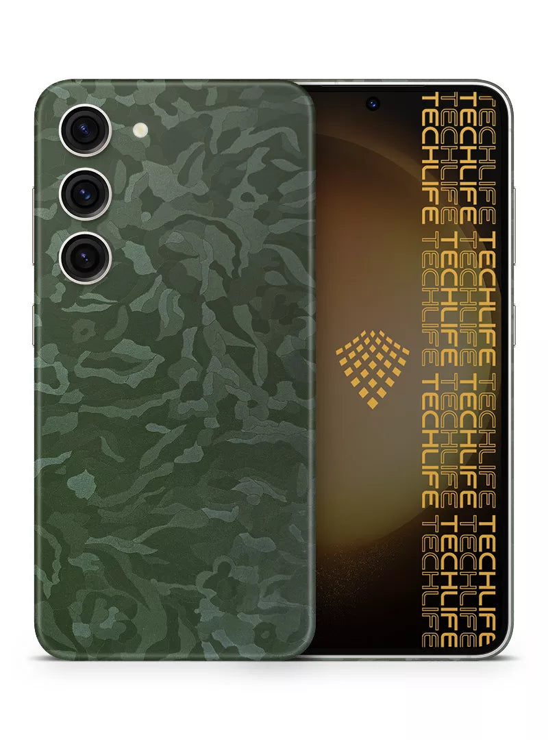 Skin Premium Camo Dark Green para Galaxy S23
