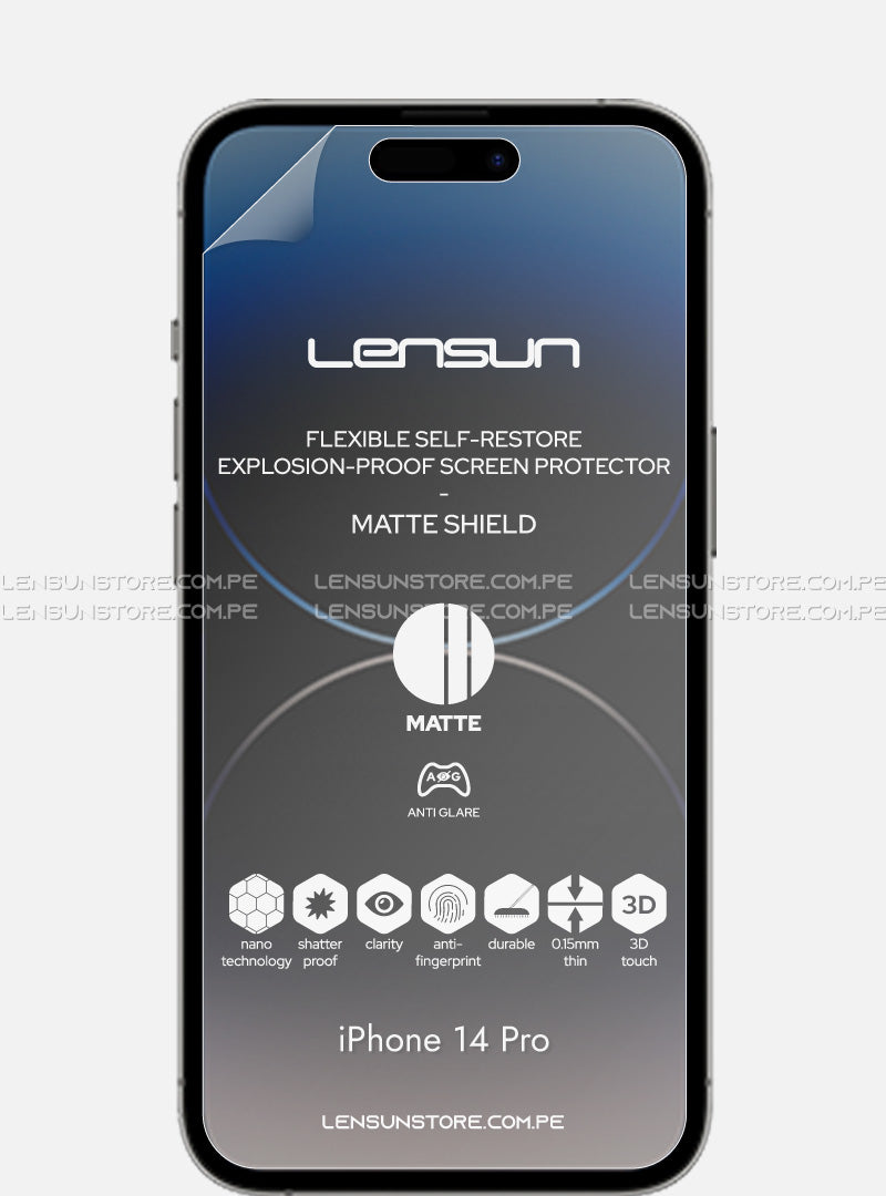 Lensun Protector Matte para iPhone 14 Pro