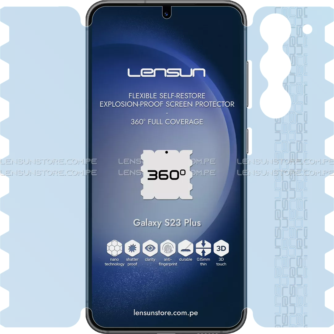 Lensun Protector 360° para Galaxy S23 Plus