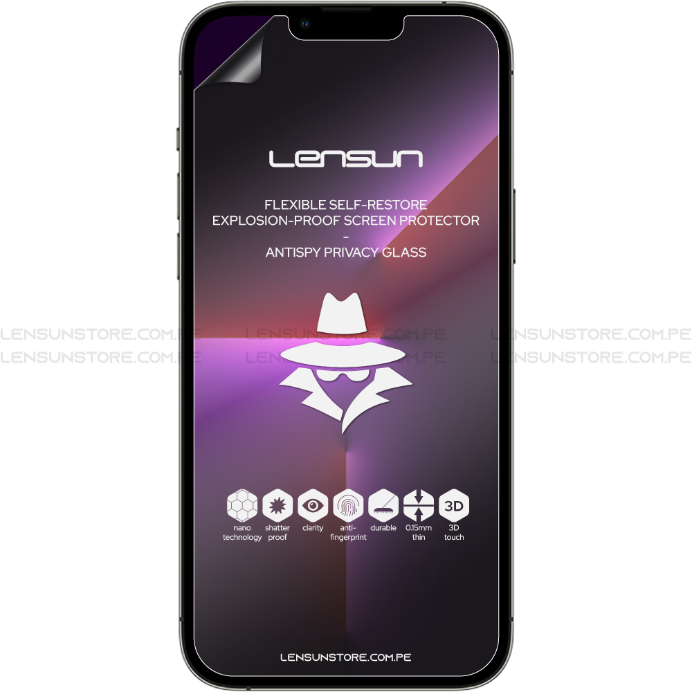 Lensun Protector Anti Spy para iPhone 13 Pro Max