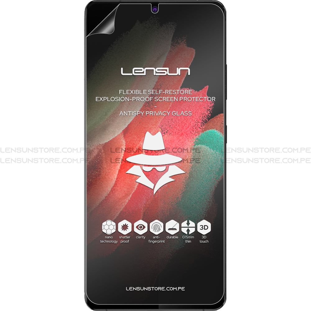 Lensun Protector Anti Spy para Galaxy S21 Ultra