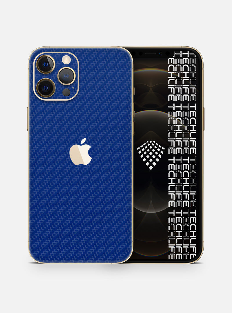 Skin Carbon Blue para iPhone 12 Pro