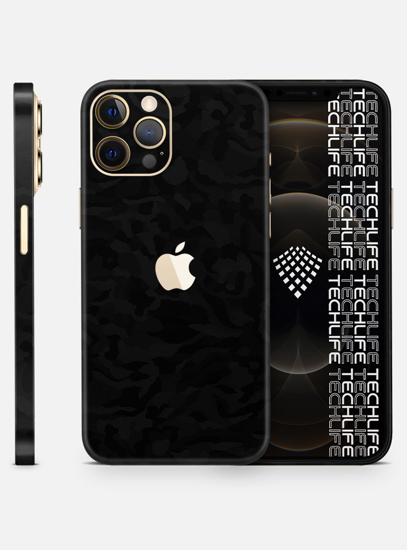 Skin Camo Black para iPhone 12 Pro