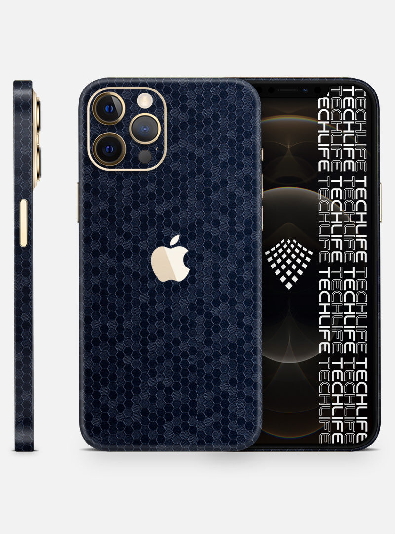 Skin Honeycomb Blue para iPhone 12 Pro