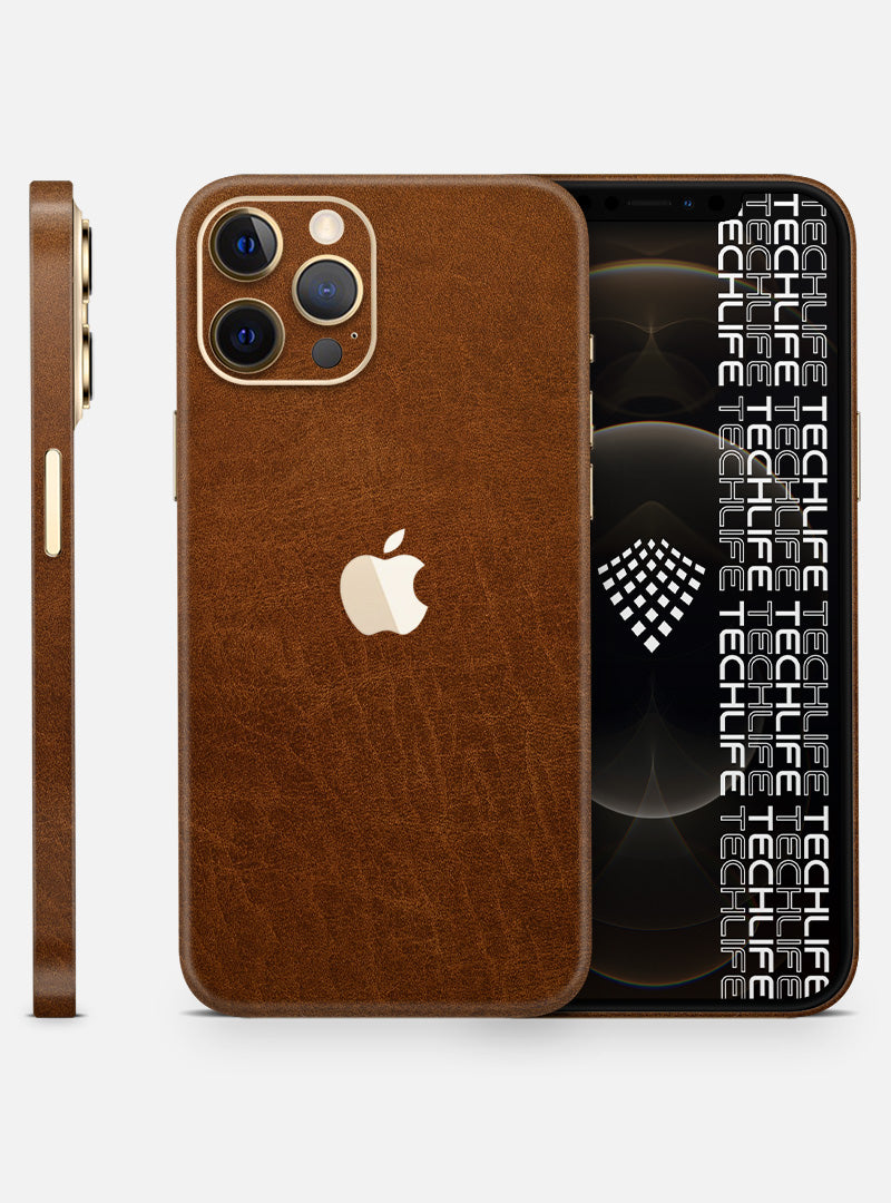 Skin Leather Classic Brown para iPhone 12 Pro