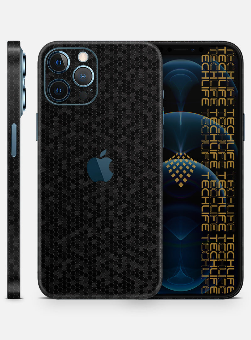 Skin Premium HexaTech Abismo Negro iPhone 12 Pro Max